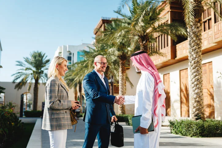 A Basri specialist welcoming international clients in Jeddah