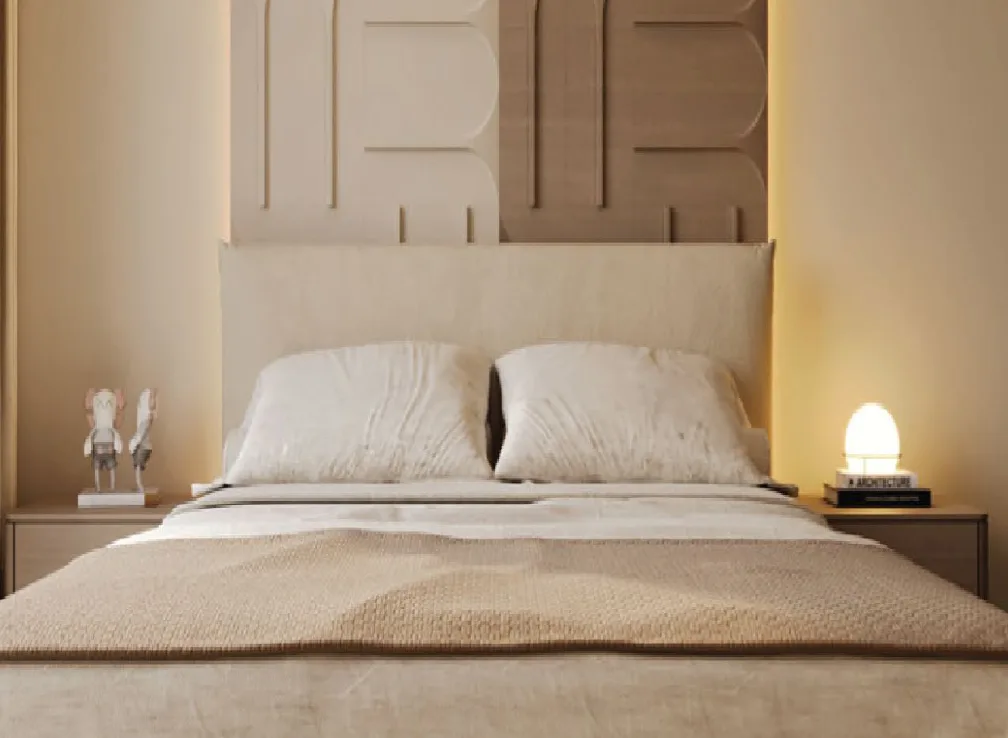 Bedroom in a Rewaq Al Hijaz apartment