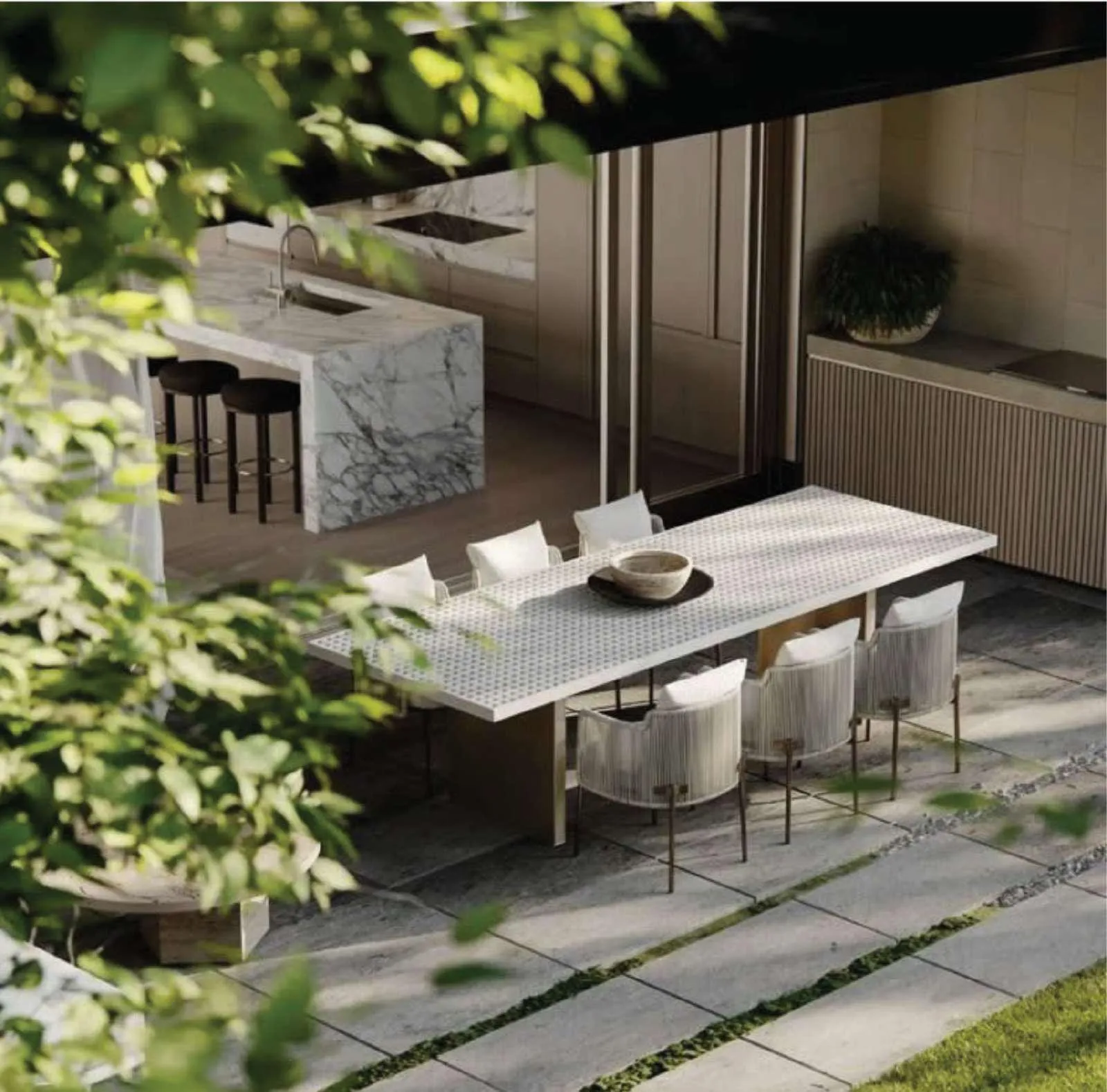 Dining terrace